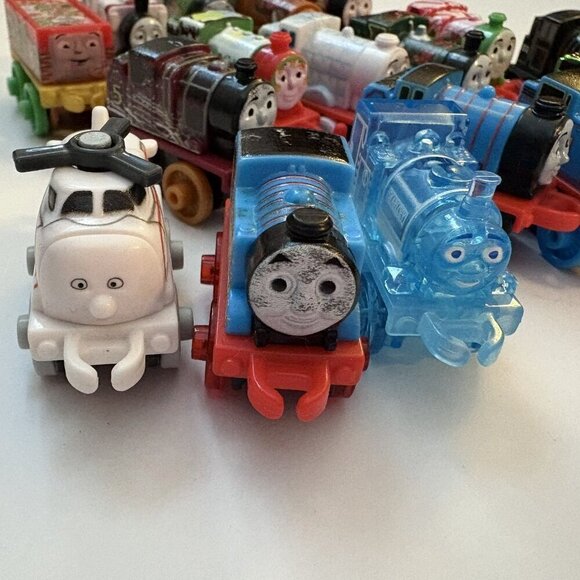 Thomas The Tank & Friends Mini Trains Lot Qty: 17 Holiday Advent Calendar EUC - Picture 3 of 7